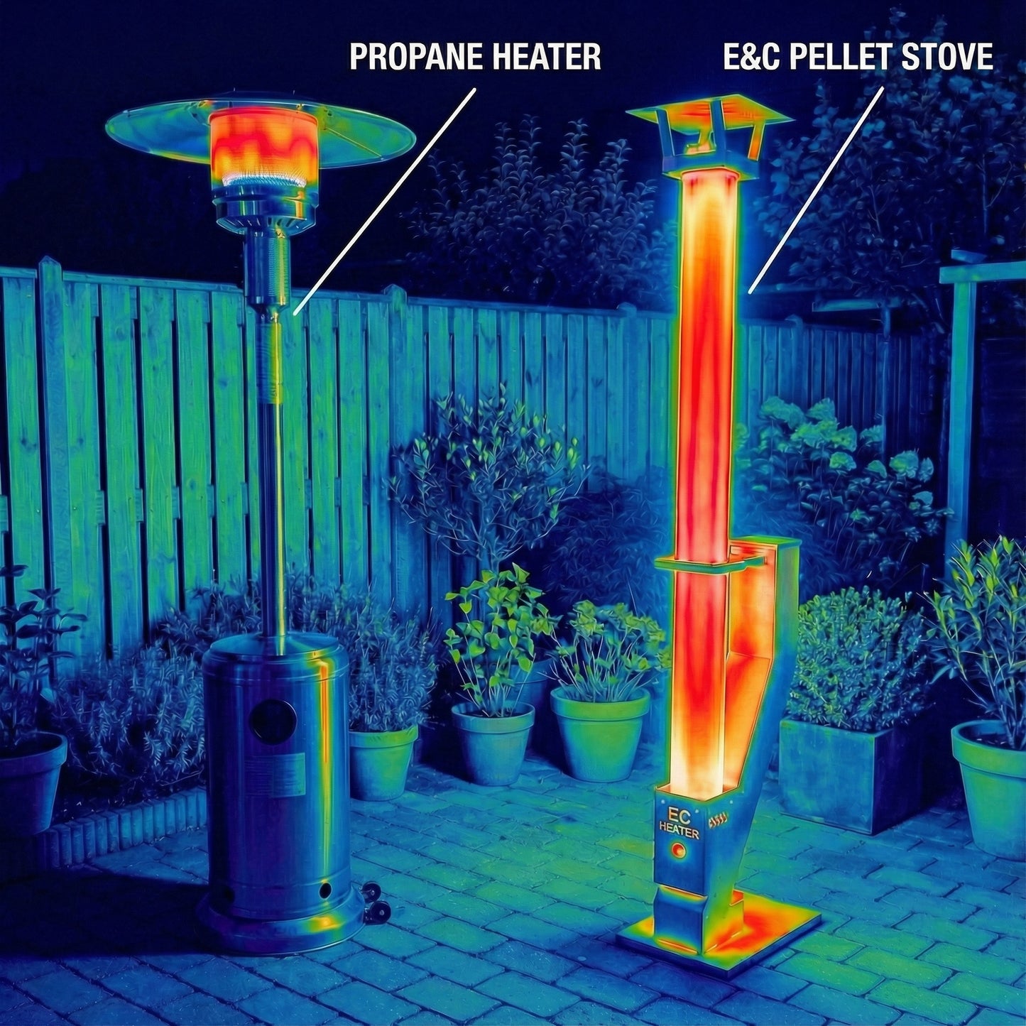 E&C Pellet Stove