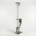 E&C stainless steel pellet stove