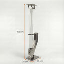 E&C stainless steel pellet stove