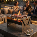 E&C Nomad Compact Portable Grill & Campfire Set