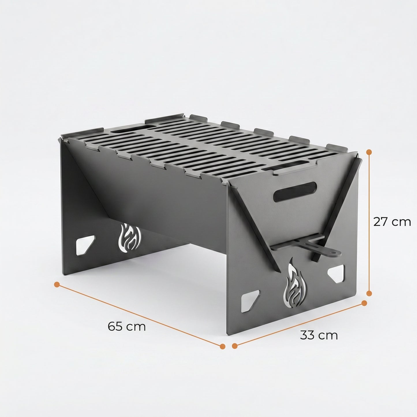 E&C Nomad Compact Portable Grill & Campfire Set