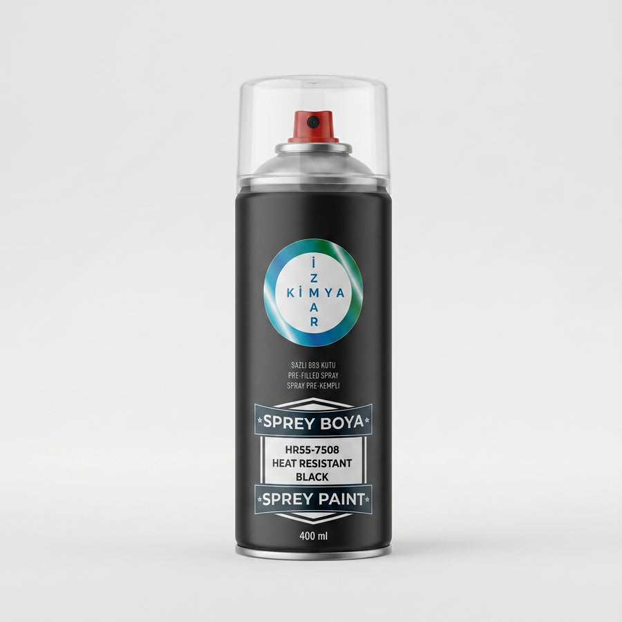 E&C Heat Resistant Spray Paint Black