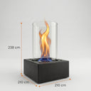 E&C Ember Tabletop Bioethanol Heater B2B